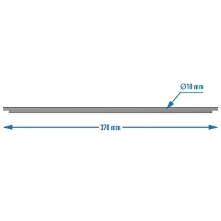 Barras de acero para ahumador eléctrico dragON 330275, 4 uds. – photo 3