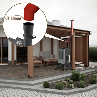 Chimenea para ahumadores de acero dragON – photo 6