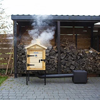 Ahumador de madera de 60 cm, con caja de fuego – photo 4
