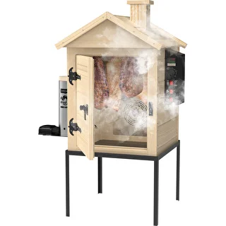 Ahumador 115 L dragON Wood 60E de madera, con módulo calefactor eléctrico y controlador – photo 6