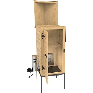 Ahumador 200 L dragON Larch E21 - de alerce, con módulo calefactor eléctrico y controlador – photo 7