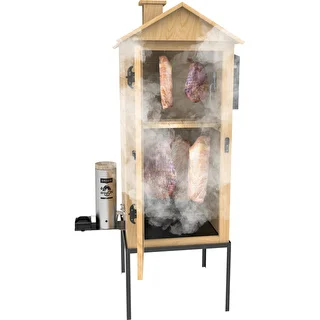 Ahumador 200 L dragON Larch E21 - de alerce, con módulo calefactor eléctrico y controlador – photo 8