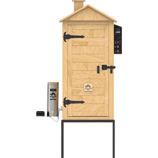 Ahumador 200 L dragON Larch E21 - de alerce, con módulo calefactor eléctrico y controlador – photo 3