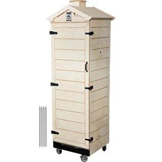 Cámara de ahumado de contrachapado certificado, sin bastidor, 320 L, con ruedas – photo 1