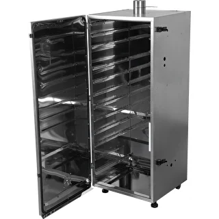 Cámara de ahumado metálica 250L, con ruedas – photo 2