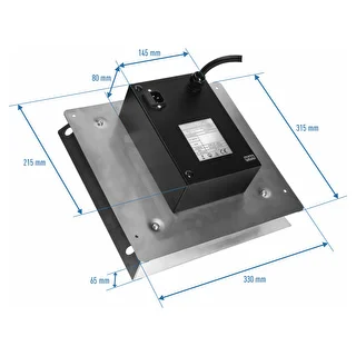Kit de módulos eléctricos con controlador Wi‑Fi – dragON IQ 1,5 kW, para ahumadores de jardín – photo 6