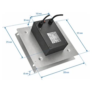 Conjunto de módulos con termostato digital- dragON 2,7 kW, para ahumadores de jardín – photo 9