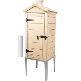 Cámara de ahumado de contrachapado certificado, 200 L, con base de acero inoxidable – photo 1