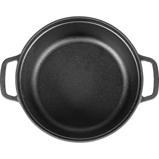 Olla de hierro fundido con sartén, 5 l – photo 6