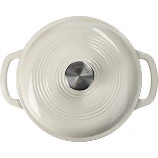 Olla de hierro fundido esmaltada - ecru, 4 L – photo 3