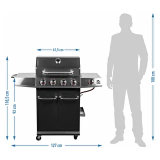 Parrilla de gas dragON BBQ G101, 11,7 kW – photo 10