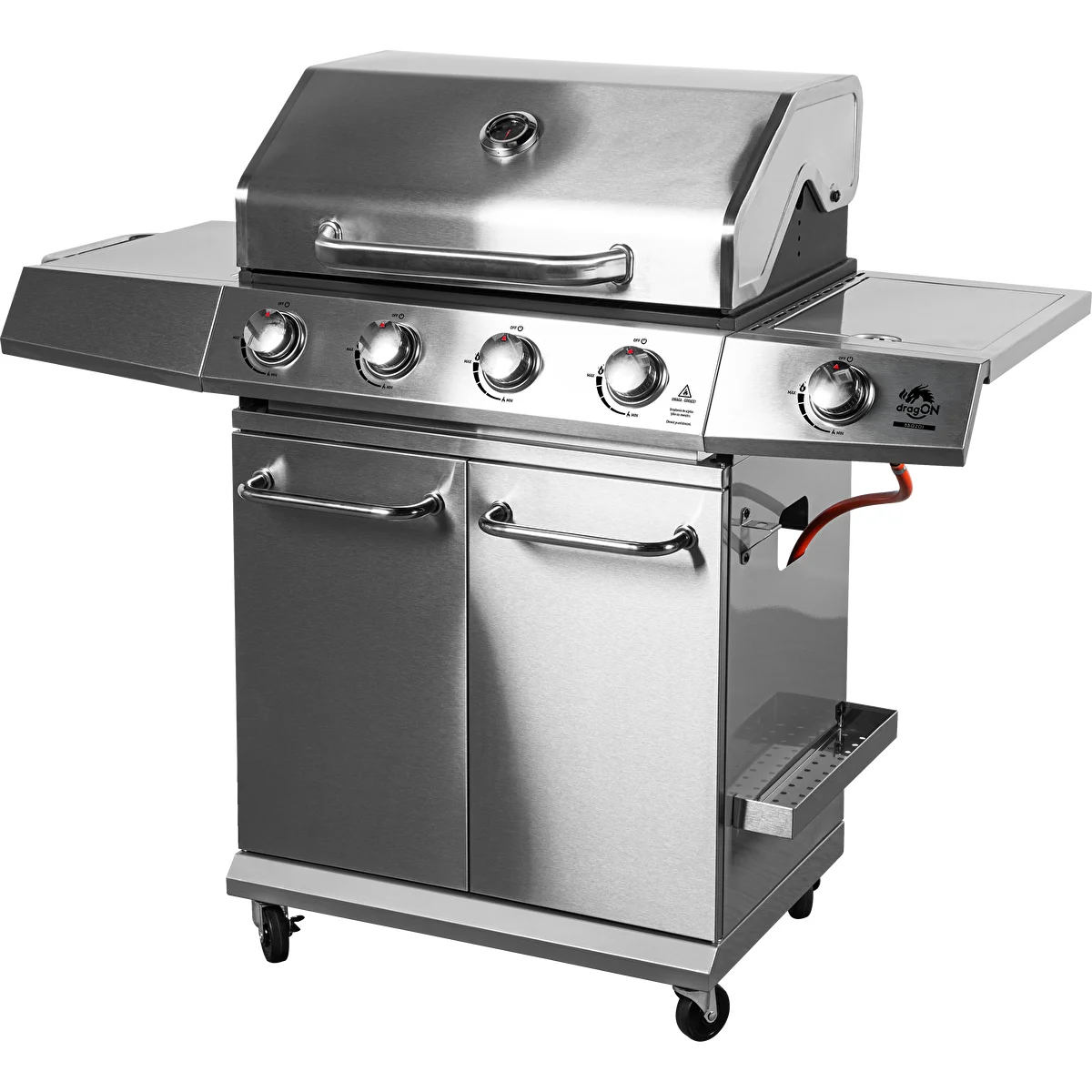 Parrilla de gas dragON BBQ G201, 18,8 kW