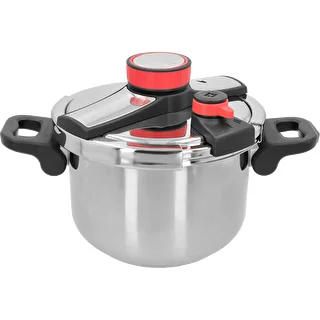 Olla a presión de acero inoxidable, 6 L