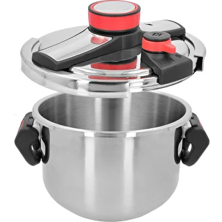 Olla a presión de acero inoxidable, 6 L – photo 2