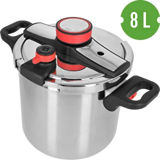 Olla a presión de acero inoxidable, 8 L – photo 3