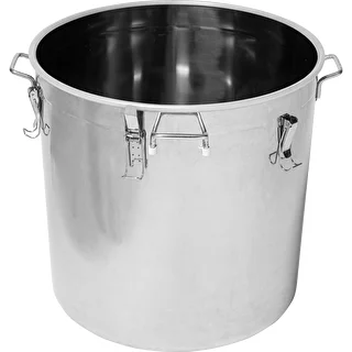 Contenedor de acero inoxidable 161L con tapa – photo 2