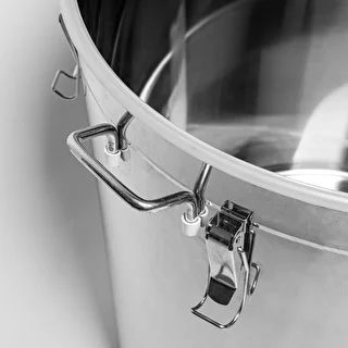 Contenedor de acero inoxidable 161L con tapa – photo 5