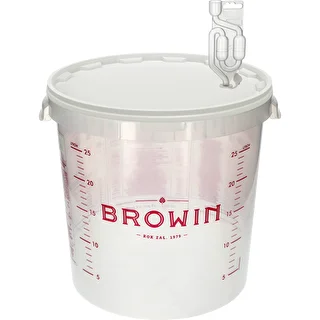 Contenedor de ferment. transp. 30L, impresión, 3 tubos
