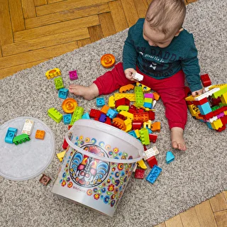 Cubo alimentario GWIOZDA - con tapa, 10 L – photo 9