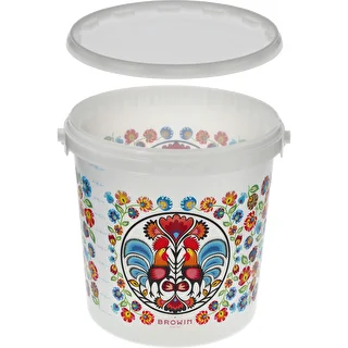 Cubo alimentario GWIOZDA - con tapa, 10 L – photo 5