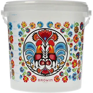 Cubo alimentario GWIOZDA - con tapa, 10 L – photo 2