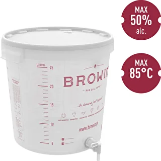 Recipiente de fermentación de 30L con tapa y grifo – photo 4
