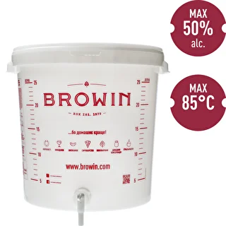 Contenedor de fermentación 30L con tapa, grifo y tubo UA – photo 6