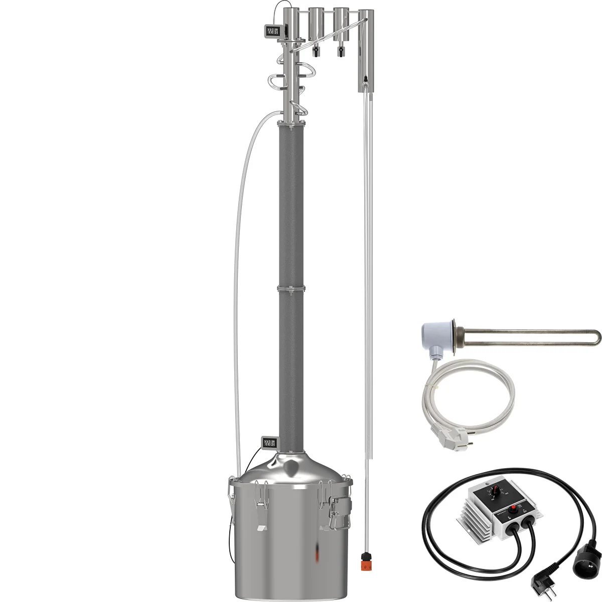 DESTILADOR MODULAR CONVEX 30L-ELÉCTR. PERUN
