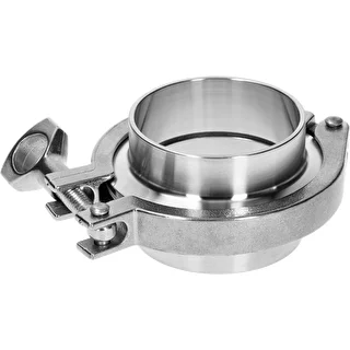 Conector Tri-Clamp completo 77,5 x 60 mm