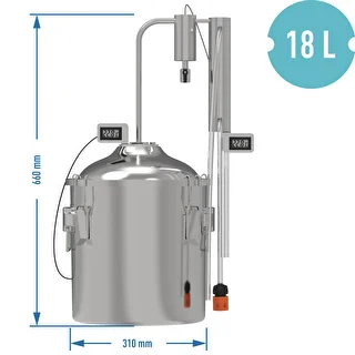 DESTILADOR CLÁSICO CONVEX 18L- 1 DECANTADOR – photo 8