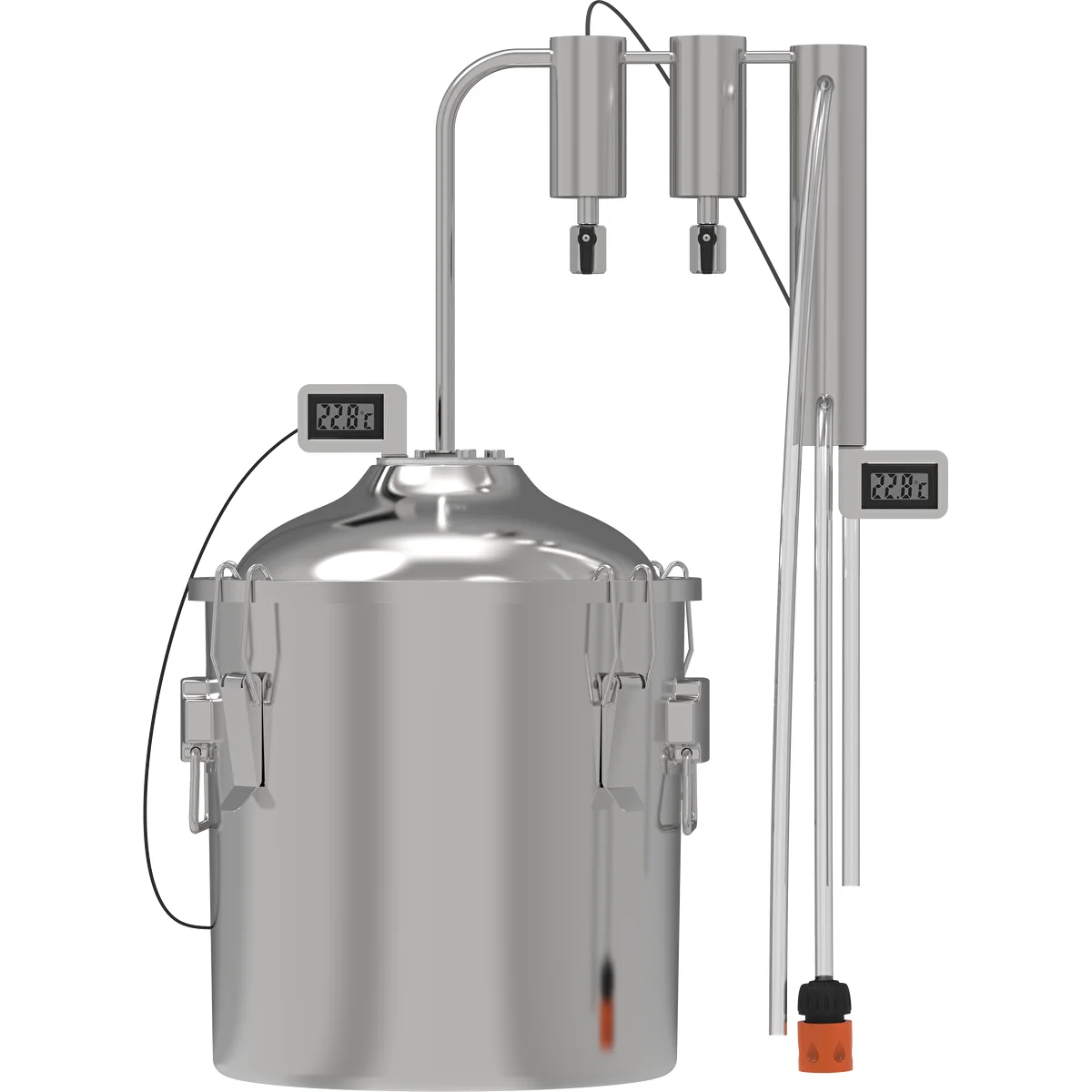 Destilador hawkSTILL 1.0 CONVEX 18 L - 2 decantadores