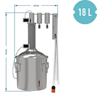 Destilador hawkSTILL 1.0 CONVEX 18L- MUNIN – photo 13