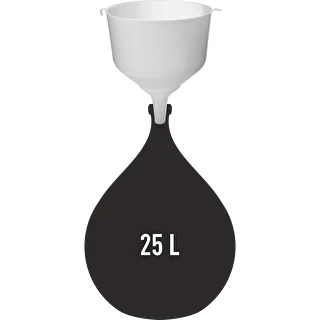 Embudo de plástico fi25 para globos, borde alto – photo 3