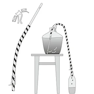 Kit para trasiego de vino con asa y abrazadera – photo 10