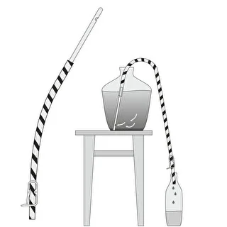 Tubo para trasiego de vino con abrazadera – photo 7