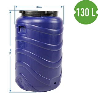 Barril para conservas 130L azul – photo 9