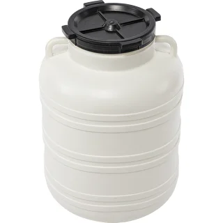 Barril Kiszonka 60 L - blanco, con asas
