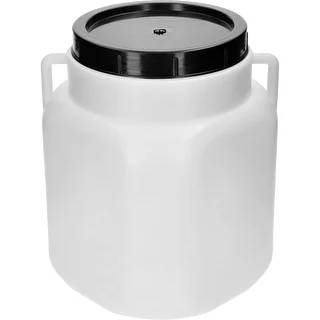 Barril Cuadrado - blanco, asas, 20 L