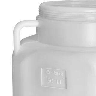 Barril Cuadrado - blanco, asas, 50 L – photo 8