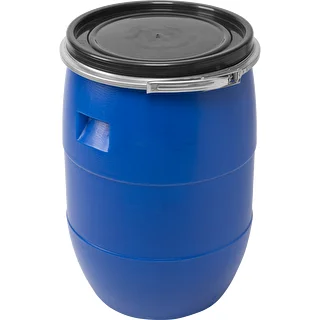 Barril para col 60L, azul con aro – photo 1