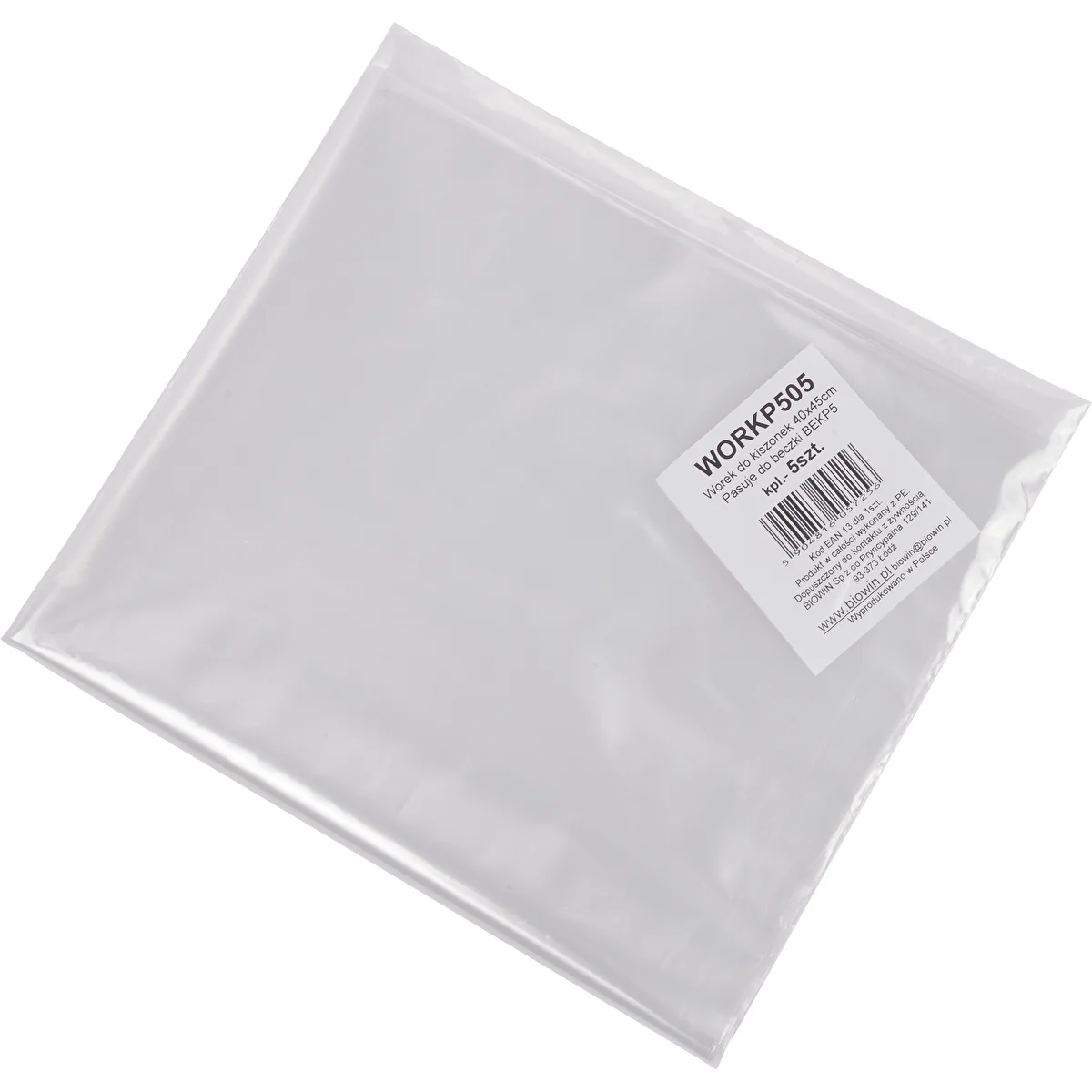 Bolsa para encurtidos - para barril 5L - 5 unidades