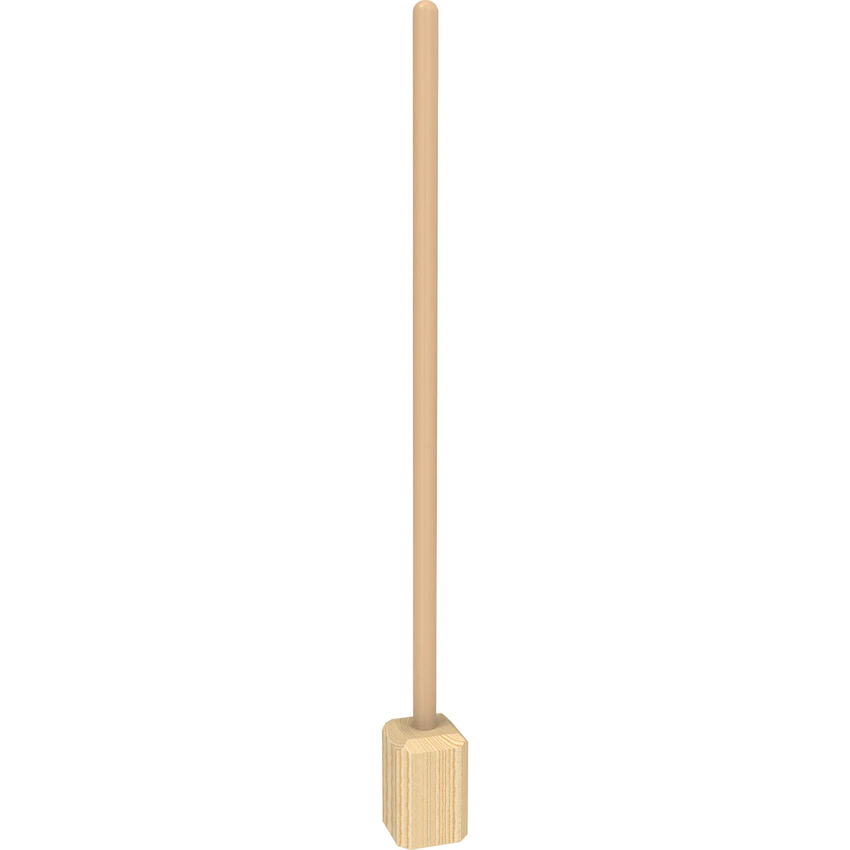 Machacador de repollo de madera pequeño 78cm