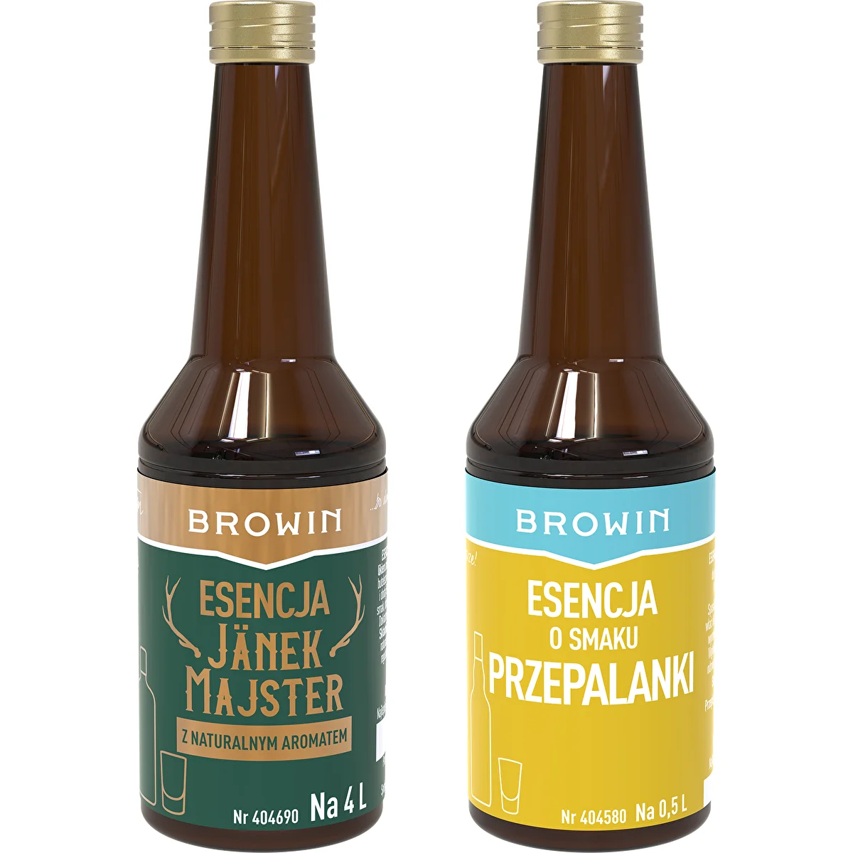 Conjunto de esencias Janek Majster + Przepalanka 40 ml