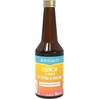 Esencia con sabor a limón y frambuesa 40 ml
