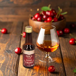 Esencia con sabor a Cereza con brandy, 40 ml - para 4 L – photo 7