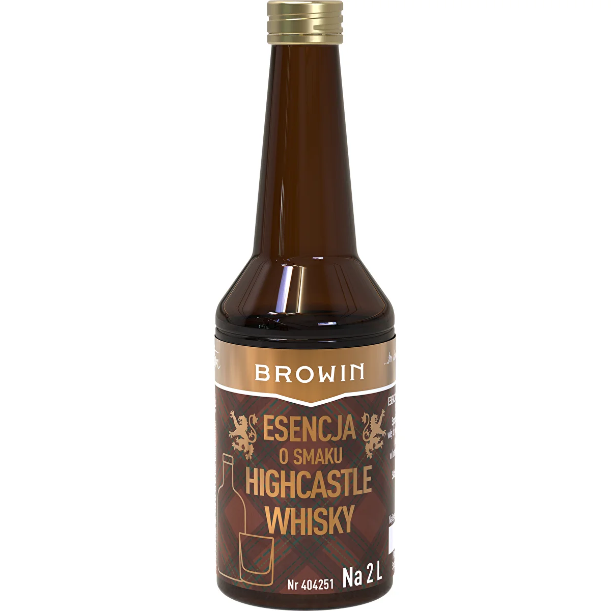Esencia con sabor a Highcastle Whisky para 2 L - 40 ml