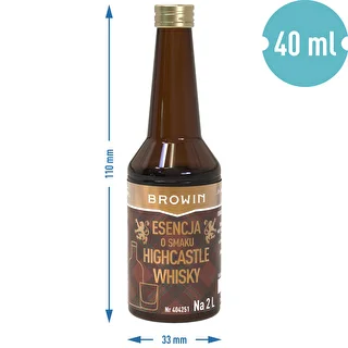 Esencia con sabor a Highcastle Whisky para 2 L - 40 ml – photo 7