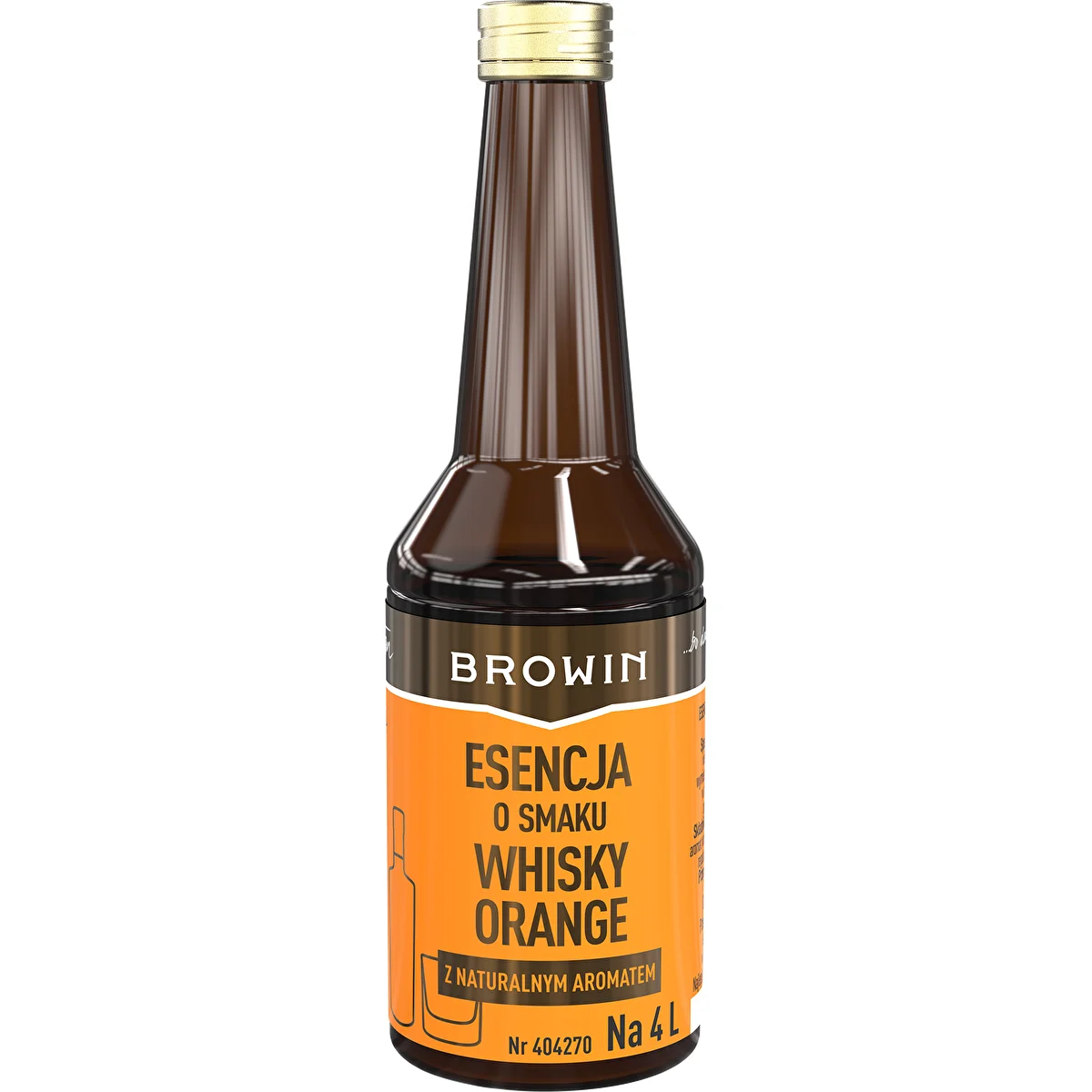 Esencia con sabor a Whisky Orange para 4 L - 40 ml
