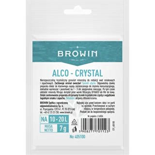 Alco-crystal - agente que mejora las cualidades de los alcoholes