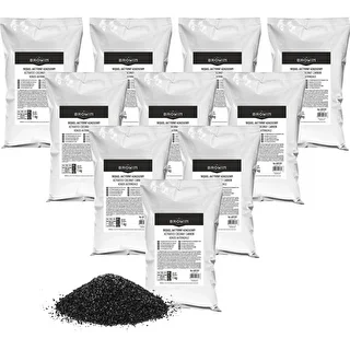 Carbón activado de coco 1 kg x 10 - conjunto